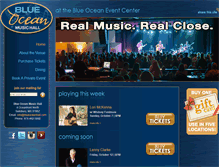 Tablet Screenshot of blueoceanhall.com